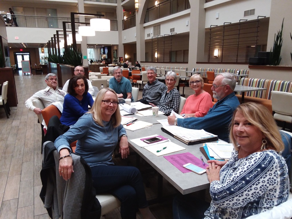 Your 50th Reunion Committee Hard At Work