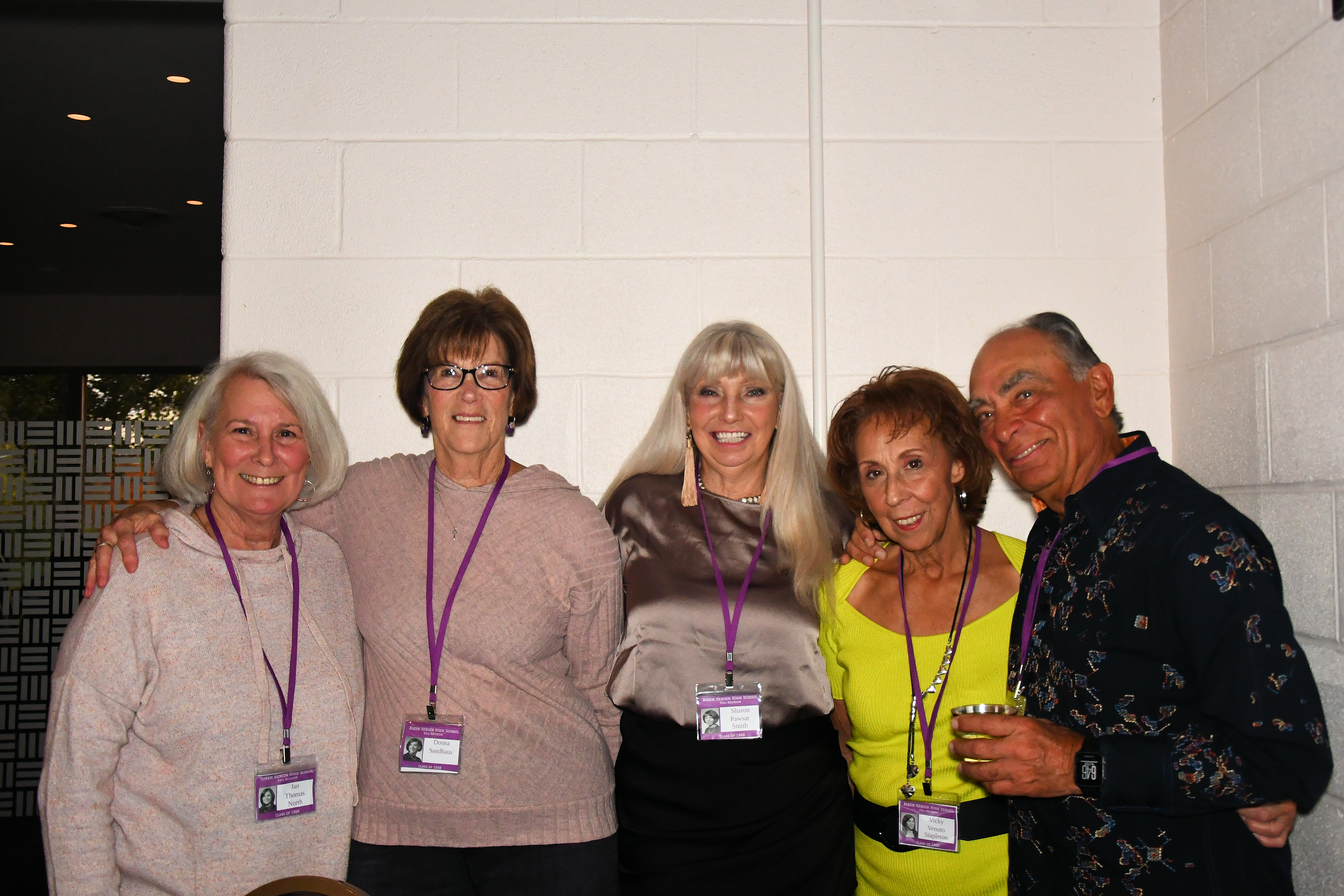 Jan Thomas North, Donna Sandhaus, Sharon Pawsat Smith, Vicky Venuto Stapleton, George Paraska