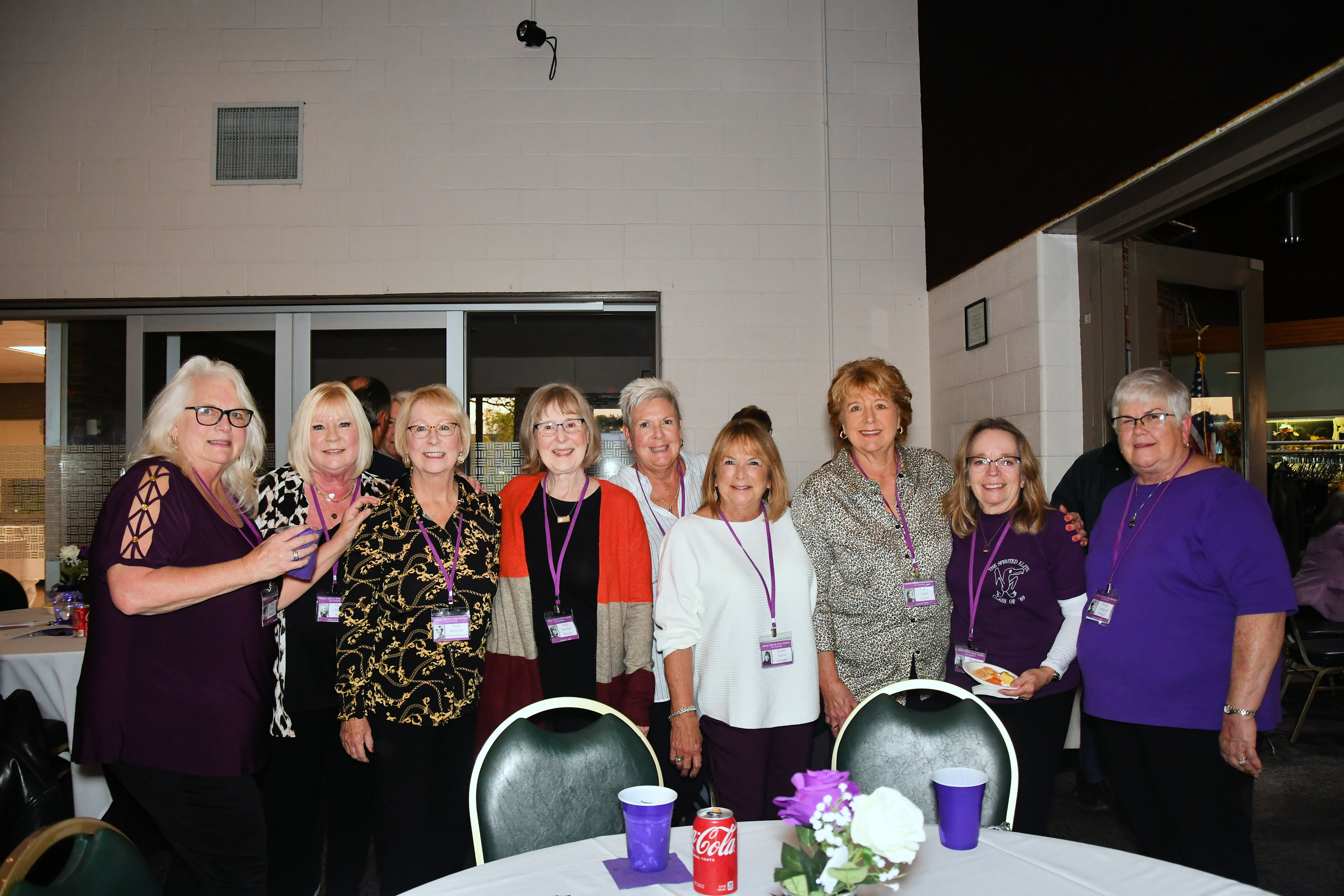 Judy Laile Hoffman, Nancy Beach Rabe, Patty McLean Schwieterman, Vicki Ruether Horsley, Betty Jo Wegezer Burke, Karen Sarver Groppe, Carol Loch Grace, Bev Heitkamp Ralston, Rosie Lampsat Sturgill